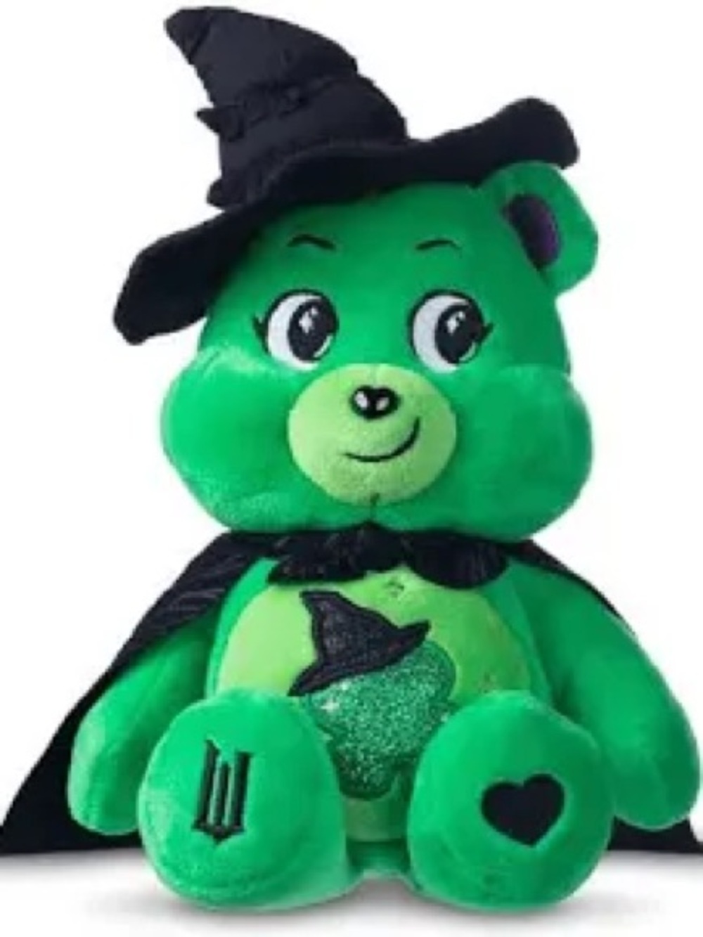 Care Bears X Wicked Fun Size Plush - Good Luck Bear as Elphaba